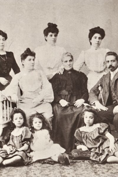 A family portrait in Galata, Levantine Istanbul